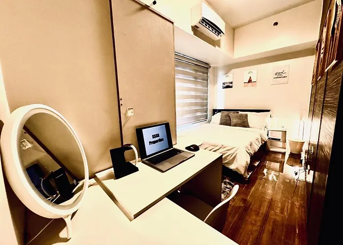Luxurious 2 Bedroom Oasis In Air Residences With Bar Ktv And Games Manila