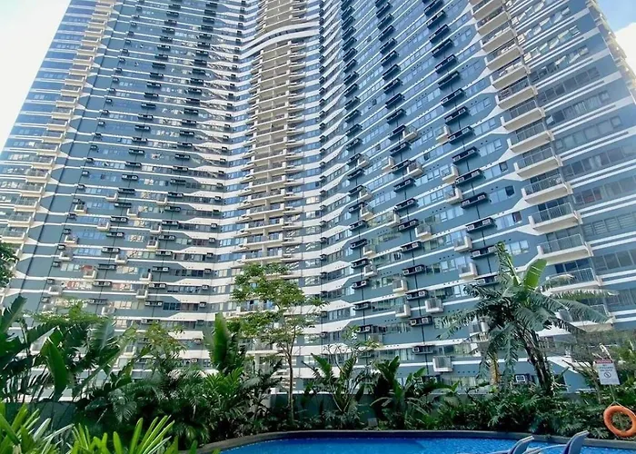 Luxurious 2 Bedroom Oasis In Air Residences With Bar Ktv And Games Apartment *